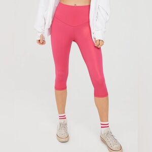 OFFLINE By Aerie Real Me Liquid Shine Cropped Legging NWT SIZE M